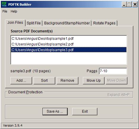 Free update of Moveable Pdftk Builder 3.9.4